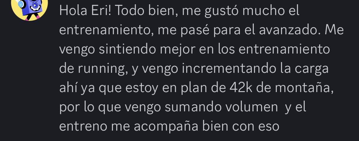 Testimonio de un atleta de HB Performance