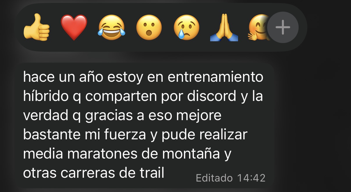 Testimonio de un atleta de HB Performance